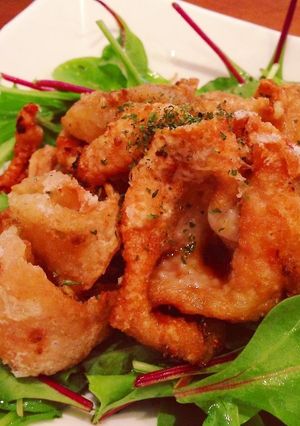 さくさく♩鶏皮ゆずコショウ-レシピのメイン写真
