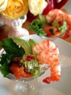 海老とアボカドのスパイシーカクテル-レシピのメイン写真