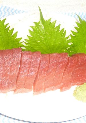 パパのキハダマグロの刺身-レシピのメイン写真