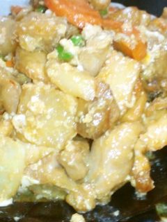 鶏と根菜の中華炒め-レシピのメイン写真