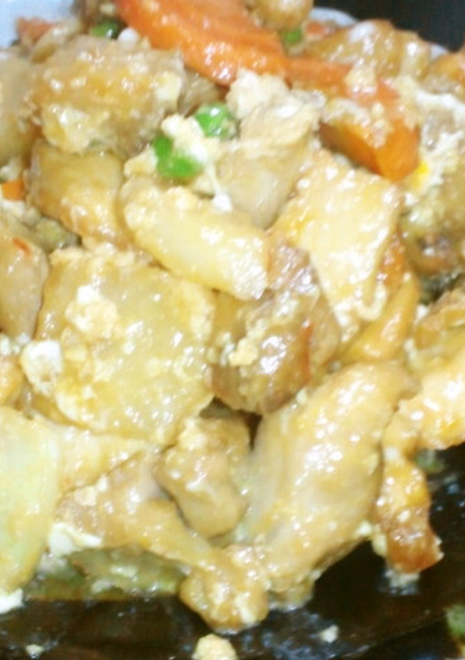 鶏と根菜の中華炒め-レシピのメイン写真