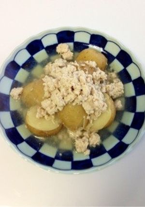 とりひき肉としょうがの塩肉じゃが-レシピのメイン写真