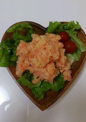簡単！ じゃがいもとタラコでタラモサラダ-レシピのメイン写真