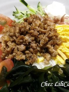 サラダそうめん-レシピのメイン写真