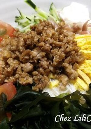 サラダそうめん-レシピのメイン写真
