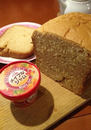 風味たっぷり♪　HBでメイプル食パン-レシピのメイン写真