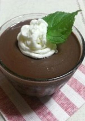 板チョコでチョコっとチョコレートムース-レシピのメイン写真