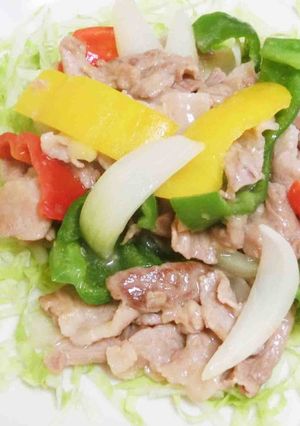 豚コマとピーマンの中華炒め-レシピのメイン写真