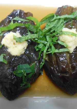 本つゆで茄子の柔らか煮-レシピのメイン写真