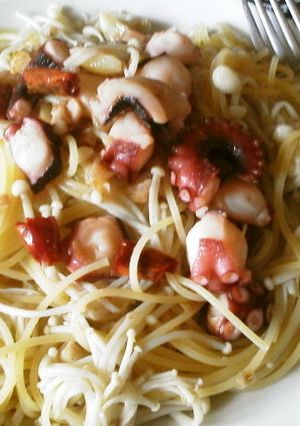 洋麺屋五右衛門風✿タコのペペロンチーノ✿-レシピのメイン写真