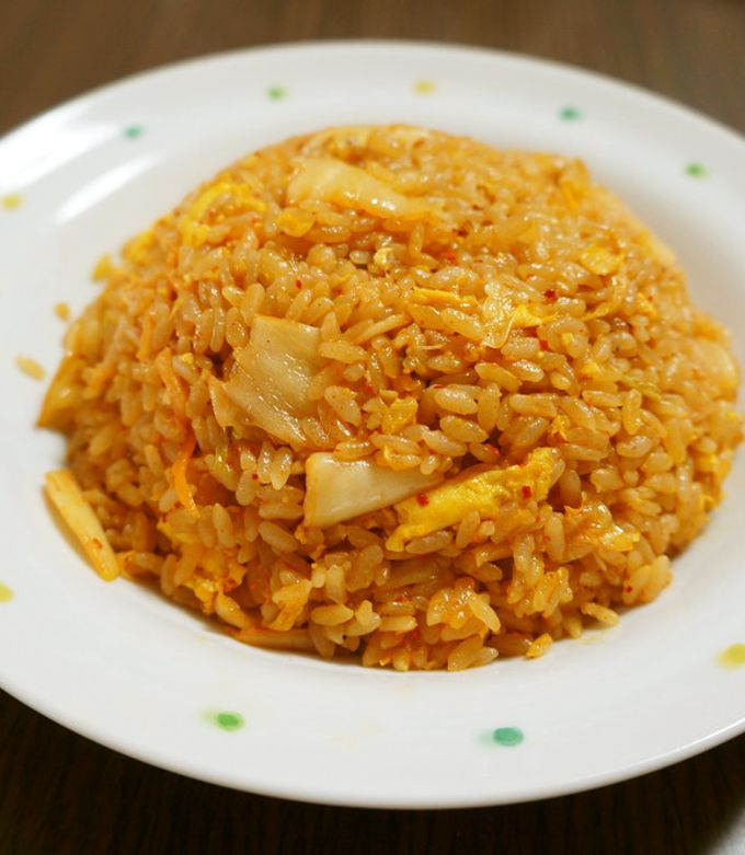 【キムチチャーハン】PLAMAX 甲府事件の宇宙人　金銀セット　完成品 王将風キムチ焼めし（キムチチャーハン） by あだきん 【クックパッド