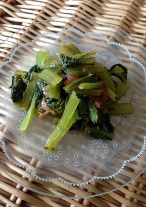 さっぱり★小松菜の梅肉和え-レシピのメイン写真