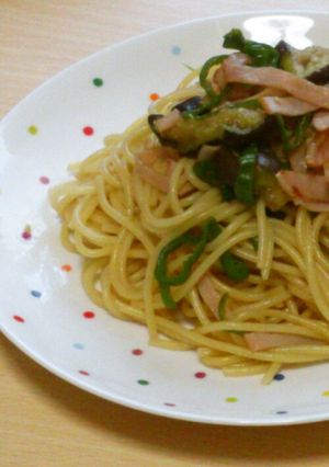 麺つゆでなすの和風パスタ☆-レシピのメイン写真