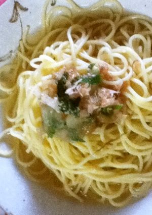 おろしなめたけスープスパ-レシピのメイン写真
