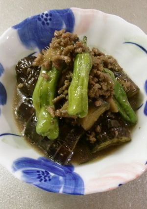 茄子のそぼろ煮-レシピのメイン写真