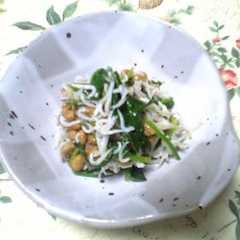 รูปของ 納豆のあえ物♪