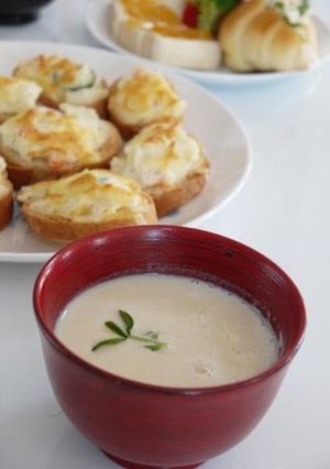大豆ピューレのポタージュ-レシピのメイン写真