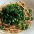 イカ塩辛のおつまみパスタ