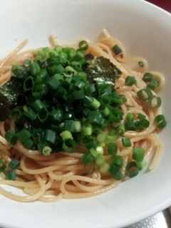 イカ塩辛のおつまみパスタ-レシピのメイン写真