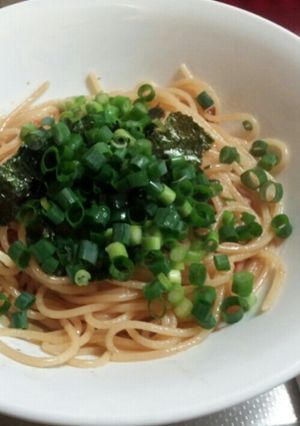 イカ塩辛のおつまみパスタ-レシピのメイン写真
