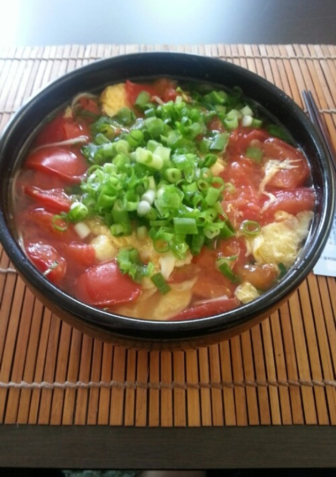 トマトとたまごで☆トマたまにゅうめん☆-レシピのメイン写真