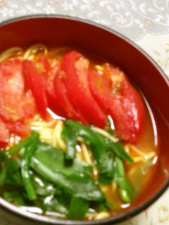 トマトのラーメン-レシピのメイン写真