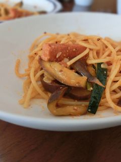 簡単♪ズッキーニとナスのナポリタン-レシピのメイン写真
