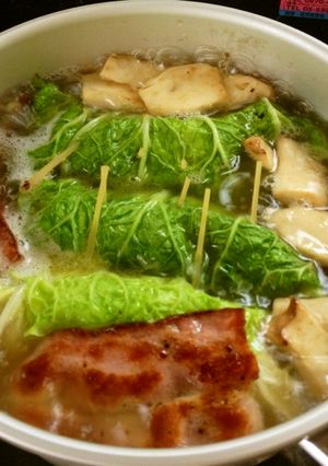 たぬのロールキャベツのポトフ風味-レシピのメイン写真