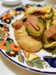 ゴーヤとスパムのチャンプルー-レシピのメイン写真