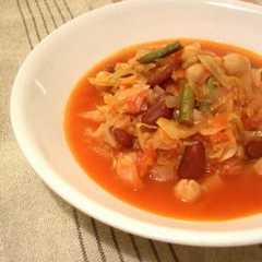 รูปของ 野菜たっぷり！わが家のトマトスープ
