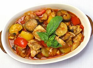 簡単☆夏野菜たっぷり♪鶏肉のラタトゥイユ-レシピのメイン写真