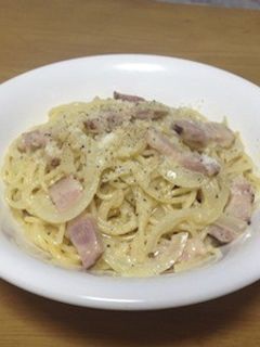 簡単お手軽濃厚 基本のカルボナーラ 男流-レシピのメイン写真