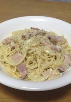 簡単お手軽濃厚 基本のカルボナーラ 男流-レシピのメイン写真