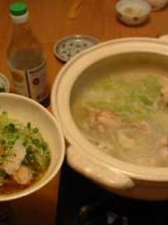 あったか白菜と鶏手羽鍋-レシピのメイン写真
