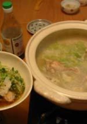 あったか白菜と鶏手羽鍋-レシピのメイン写真