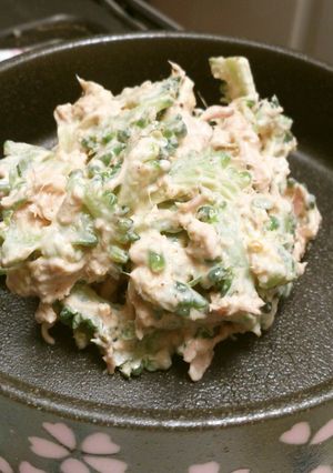 ゴーヤとツナ缶のマヨゴマ和え-レシピのメイン写真