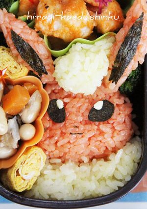ポケモンキャラ弁＊ブースター-レシピのメイン写真