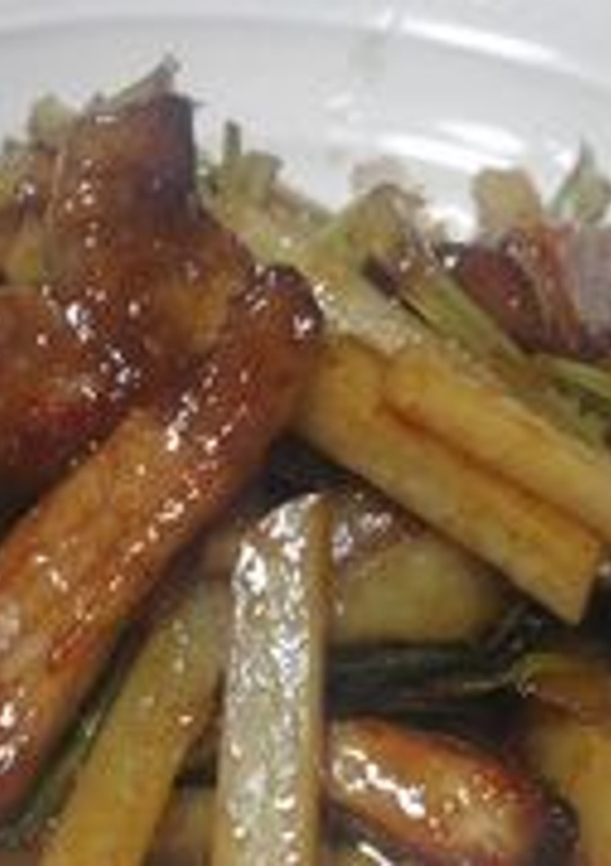 豚肉とじゃがいもの甘酢炒め-レシピのメイン写真
