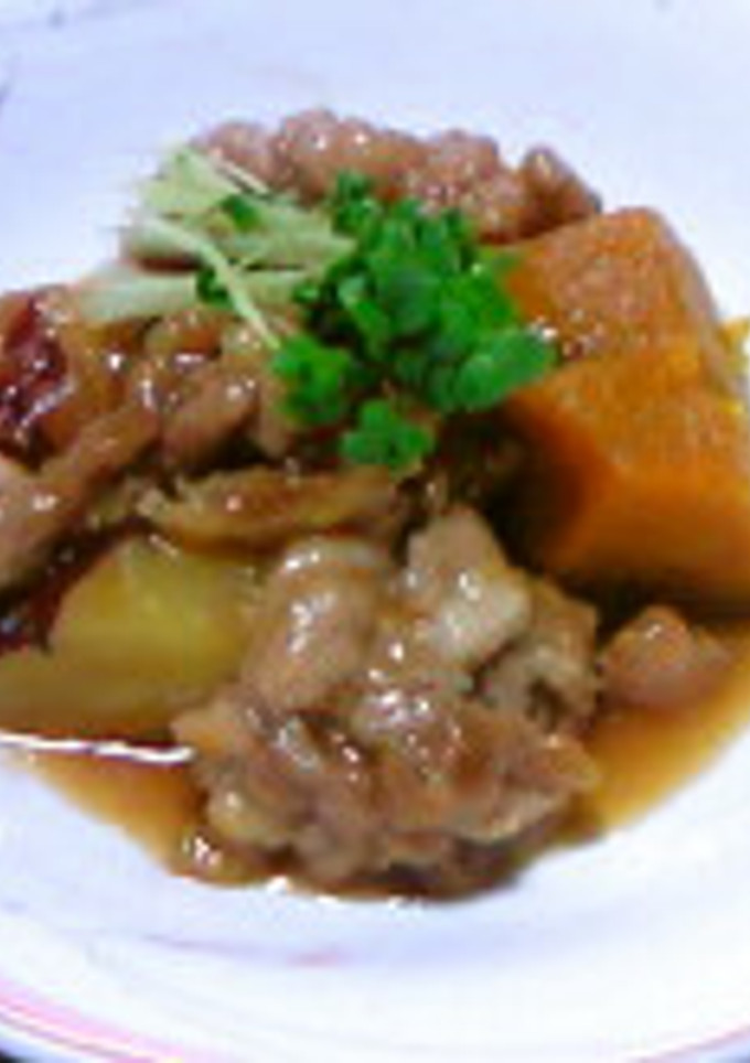 さつまいもと豚肉のほっくり煮-レシピのメイン写真