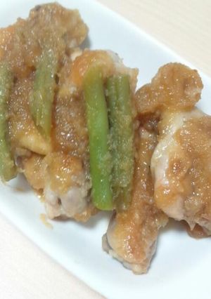 開き手羽元のみぞれ煮-レシピのメイン写真