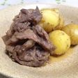ハンゴーコンロで新じゃが肉ジャガ!