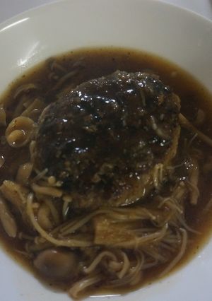 和風きのこハンバーグ-レシピのメイン写真