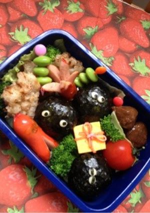 キャラ弁、長男、愛情弁当-レシピのメイン写真