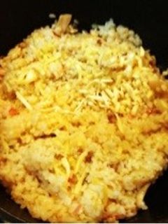 エリンギと松茸風お吸い物できのこパエリア-レシピのメイン写真