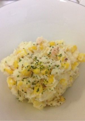 コーンと蟹のポテトサラダ-レシピのメイン写真