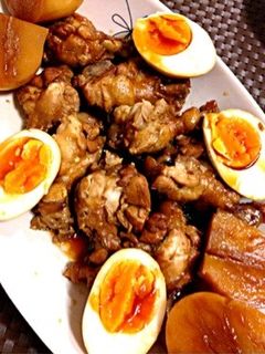圧力鍋でとろとろ!手羽元のさっぱり黒酢煮-レシピのメイン写真