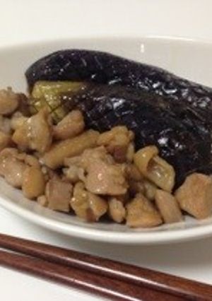 ナス＆鶏肉の煮浸し-レシピのメイン写真