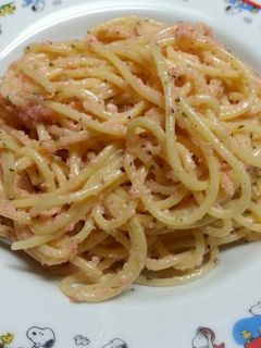 簡単タラコパスタ-レシピのメイン写真