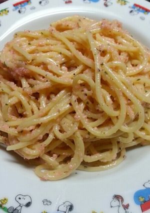 簡単タラコパスタ-レシピのメイン写真