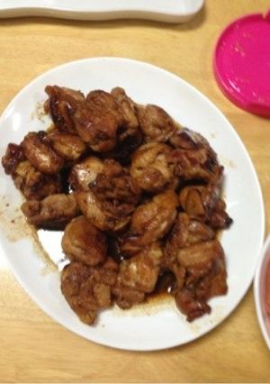 簡単‼鳥肉のニンニク生姜焼き！-レシピのメイン写真